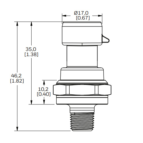Honeywell Pressure Sensor 150psi