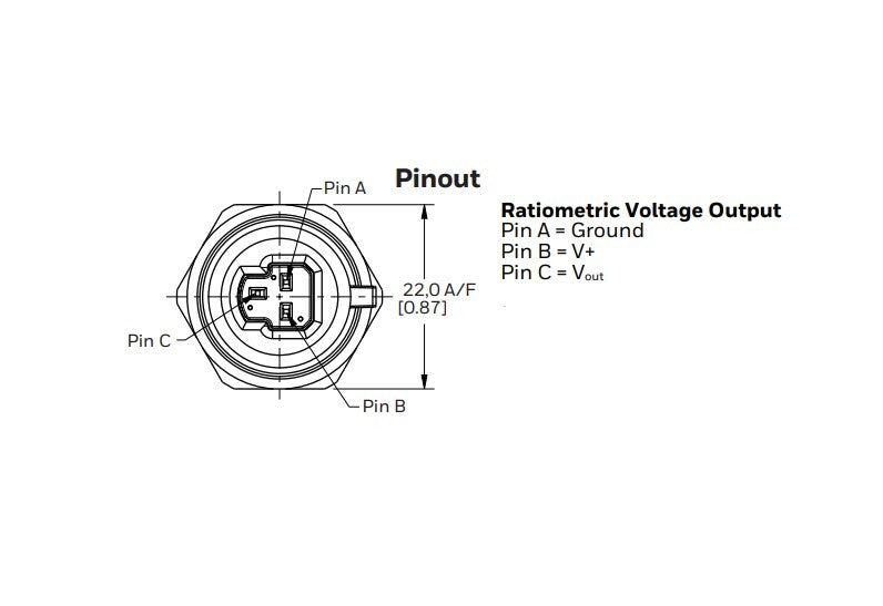 Honeywell Pressure Sensor 150psi